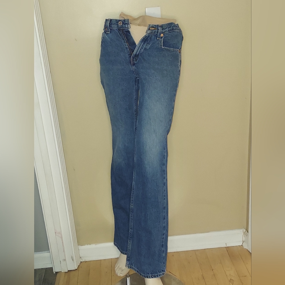 GAP Women's Flare Jeans in Classic Blue
